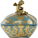 Фарфоровая шкатулка Angel with a rose варинант исполнения - 1 | Loft Concept в Волгограде