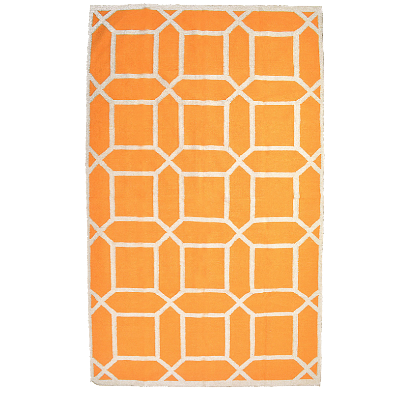 Ковер Ornament Orange Pattern Оранжевый Ковер Ornament Orange Pattern Оранжевый в Волгограде | Loft Concept