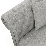 Мебельная ткань Шенилл серый цвет 138 см T4-29 варинант исполнения - 8 | Loft Concept в Волгограде