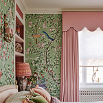 Обои ручная роспись Belvoir Pistachio варинант исполнения - 3 | Loft Concept в Волгограде