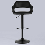 Барный стул черного цвета Strohach варинант исполнения - 3 | Loft Concept в Волгограде