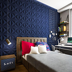 Гипсовая 3D Панель M-101 варинант исполнения - 2 | Loft Concept в Волгограде