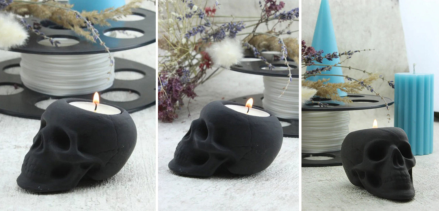 Подсвечник Black Skull Подсвечник Black Skull - Loft-Concept в Волгограде