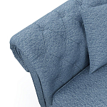 Мебельная ткань Шенилл голубой цвет 138 см T4-26 варинант исполнения - 6 | Loft Concept в Волгограде