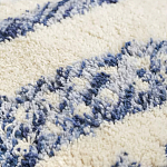 Чехол на подушку с узором в этно-стиле Blue Ikat варинант исполнения - 3 | Loft Concept в Волгограде