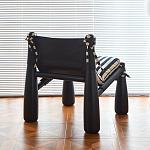 Кресло черно-белое со съемными подушками Celebrity варинант исполнения - 3 | Loft Concept в Волгограде