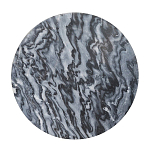 Столик кофейный с столешницей из черного мрамора Compact Black Marble Table варинант исполнения - 4 | Loft Concept в Волгограде