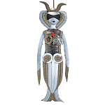 Кукла из джинсовой одежды и армейских палаток Rusalka Jeans&Tents варинант исполнения - 1 | Loft Concept в Волгограде