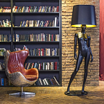 Лампа MANNEQUIN LAMP с абажуром изгибы тела варинант исполнения - 3 | Loft Concept в Волгограде