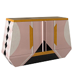 Дизайнерский комод с геометрическим рисунком Arredi варинант исполнения - 1 | Loft Concept в Волгограде