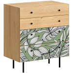 Комод с принтом на ящиках Elise Chest of Drawers варинант исполнения - 3 | Loft Concept в Волгограде