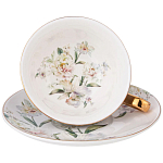 Чайная пара из фарфора 200 мл Grey Tea Porcelain Set варинант исполнения - 1 | Loft Concept в Волгограде