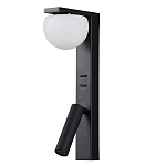 Бра с белым полусферическим плафоном и цилиндрическим поворотным спотом Trumpet Wall Lamp варинант исполнения - 1 | Loft Concept в Волгограде