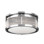 Потолочный светильник с цилиндрическим плафоном из рифленого прозрачного стекла Feiss варинант исполнения - 5 | Loft Concept в Волгограде