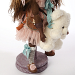 Авторская кукла Девочка с медвежонком варинант исполнения - 2 | Loft Concept в Волгограде