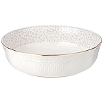 Обеденный сервиз белого цвета из фарфора на 6 персон 23 предмета Floral Charm варинант исполнения - 5 | Loft Concept в Волгограде