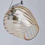 Подвесной светильник со стеклянном плафоном в форме бокала Kaleido варинант исполнения - 7 | Loft Concept в Волгограде