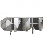 Комод с фасадом из геометрических фигур Coleccion Alexandra варинант исполнения - 1 | Loft Concept в Волгограде