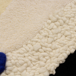 Ковер ручной работы Electric blue and popcorn варинант исполнения - 6 | Loft Concept в Волгограде