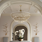 Бра с каркасом в виде веток усыпанных кристаллами Branches with Crystals варинант исполнения - 4 | Loft Concept в Волгограде