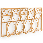 Настенная вешалка из ротанга Wila Wall Hanger L варинант исполнения - 1 | Loft Concept в Волгограде