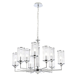 Люстра с 9-ю цилиндрическими стеклянными плафонами Jeanette варинант исполнения - 8 | Loft Concept в Волгограде