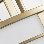 Потолочный светильник с белым матовым абажуром в металлическом каркасе Feiss варинант исполнения - 3 | Loft Concept в Волгограде