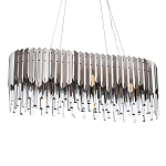 Большая многоярусная люстра Iroh Future Хром варинант исполнения - 1 | Loft Concept в Волгограде