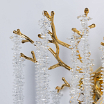 Бра золотого цвета с ветвями и хрустальными подвесками FAIRYTREE Light варинант исполнения - 4 | Loft Concept в Волгограде
