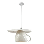 Подвесные светильники в виде белой посуды Flower Reversal варинант исполнения - 10 | Loft Concept в Волгограде