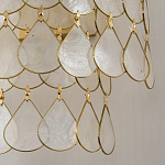 Бра с декором из натуральной морской ракушки Iridescent Light варинант исполнения - 7 | Loft Concept в Волгограде