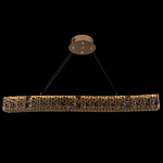 Люстра волнистой формы с текстурной огранкой Reflection of Reality варинант исполнения - 6 | Loft Concept в Волгограде