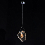 Подвесной светильник со стеклянном плафоном в форме бокала Kaleido варинант исполнения - 3 | Loft Concept в Волгограде