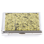 Портсигар на 10 сигарет с газовой зажигалкой из натурального камня Змеевик Светлый Stone Cigarettes Cases варинант исполнения - 1 | Loft Concept в Волгограде