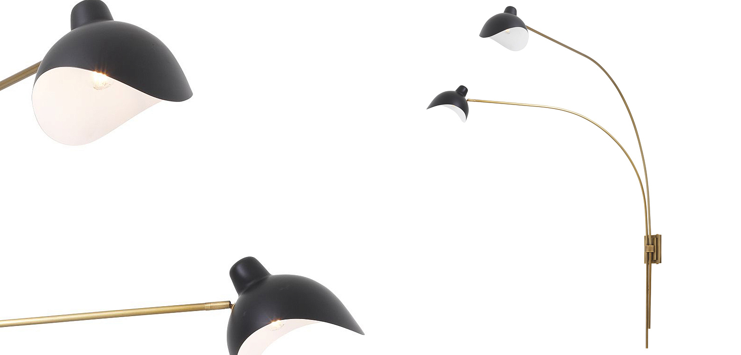 Бра Eichholtz Wall Lamp Mitch Brass Бра Eichholtz Wall Lamp Mitch Brass - Loft-Concept в Волгограде