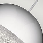 Подвесной светильник со сферическим плафоном из акрила с циркониевыми вкраплениями Kichler варинант исполнения - 6 | Loft Concept в Волгограде