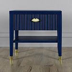 Прикроватная тумбочка с ящиком Elsa Dreams Blue варинант исполнения - 5 | Loft Concept в Волгограде