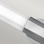 Бра для ванных комнат горизонтальное с длинным белым матовым плафоном в форме шестиугольника на круглом основании Hinkley варинант исполнения - 14 | Loft Concept в Волгограде