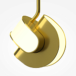 Подвесной светильник в цвете Латунь Levix варинант исполнения - 3 | Loft Concept в Волгограде