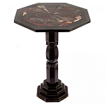 Кофейный стол из натуральных камней Змеевик и Яшма Natural Stone Tables варинант исполнения - 9 | Loft Concept в Волгограде