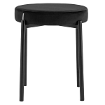 Табурет с мягким круглым сиденьем RIO Black варинант исполнения - 2 | Loft Concept в Волгограде