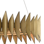 Люстра круглая с фактурным абажуром Graduated Heights варинант исполнения - 1 | Loft Concept в Волгограде