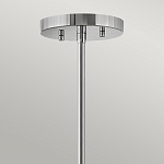 Потолочный светильник с двухслойным белым текстильным абажуром Hinkley варинант исполнения - 13 | Loft Concept в Волгограде