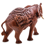 Статуэтка из дерева суар в виде слона Two Tusks варинант исполнения - 2 | Loft Concept в Волгограде