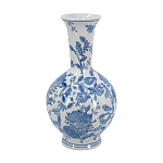 Ваза фарфоровая с синими цветочными мотивами Independence варинант исполнения - 2 | Loft Concept в Волгограде