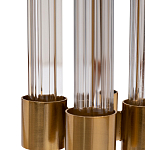 Торшер металлический со стеклянным основанием Intersection варинант исполнения - 2 | Loft Concept в Волгограде