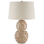 Настольная лампа с декоративными элементами в виде ракушек Frosting варинант исполнения - 3 | Loft Concept в Волгограде