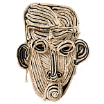 Арт-Объект из нитей Черно-Белый портрет Joana Schneider  варинант исполнения - 4 | Loft Concept в Волгограде