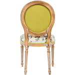 Стул из массива бука с изображением птиц и цветов Beige Green Chinoiserie Garden Chair варинант исполнения - 2 | Loft Concept в Волгограде