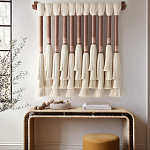 Плетеное настенное украшение с кистями Caballo Wall Hanging варинант исполнения - 1 | Loft Concept в Волгограде